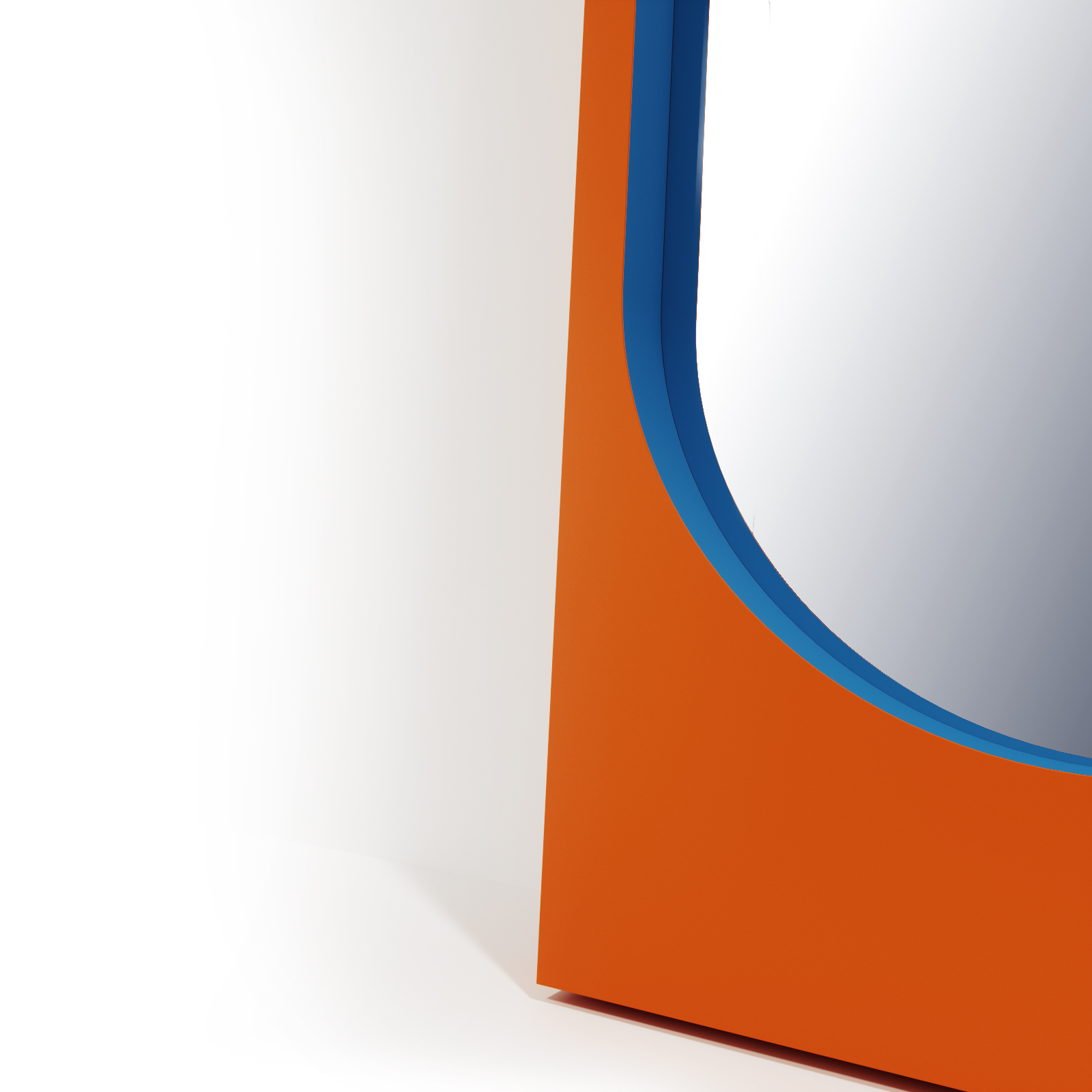 Lustro Player Orange Joy Hogai – duże stojące lustro do salonu