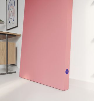 Lustro Cellist Pink Power – ciekawe stojące lustro do każdego wnętrza