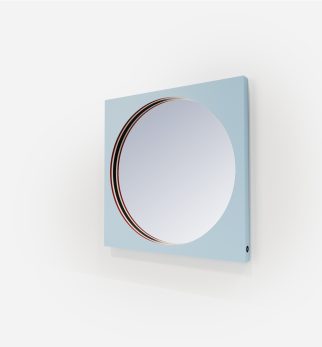 Lustro Drummer Baby Blue – spektakularne wiszące lustro do pokoju