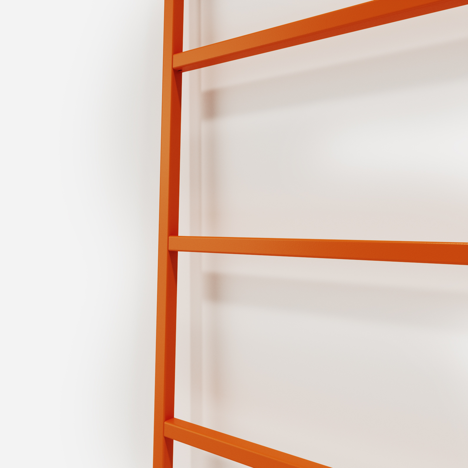 Wieszak na ręczniki Hogai Spy Hanger Orange Joy w radosnym kolorze pomarańczowym.