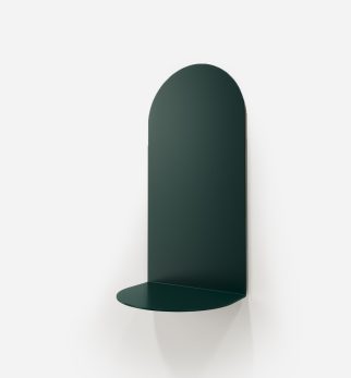 Metalowa zielona półka Green Bottle. Hogai.