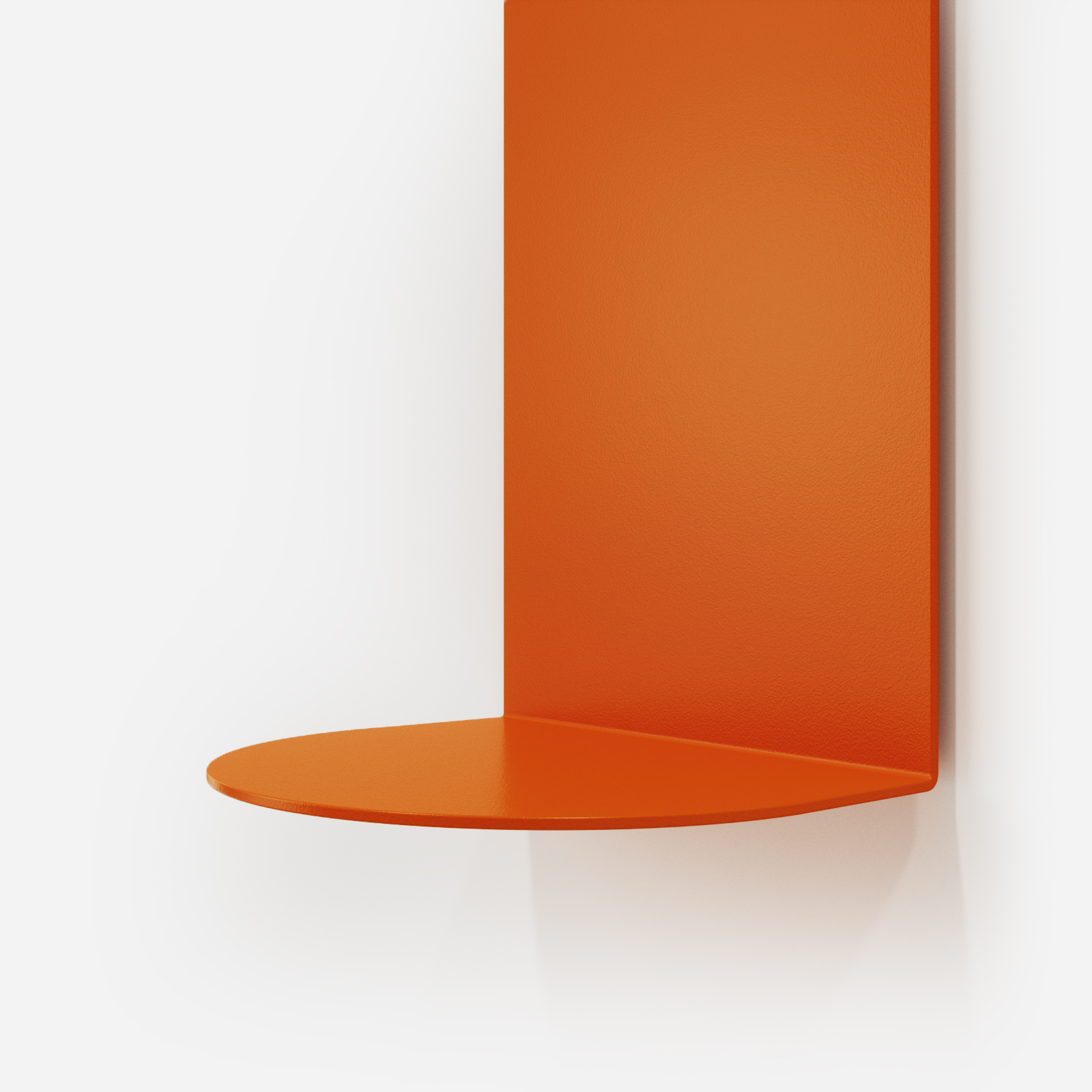 Metalowa pomarańczowa półka Painter Orange Joy. Hogai.