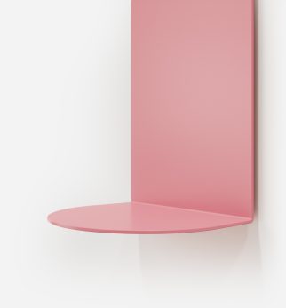 Metalowa różowa półka Painter Pink Power. Hogai.