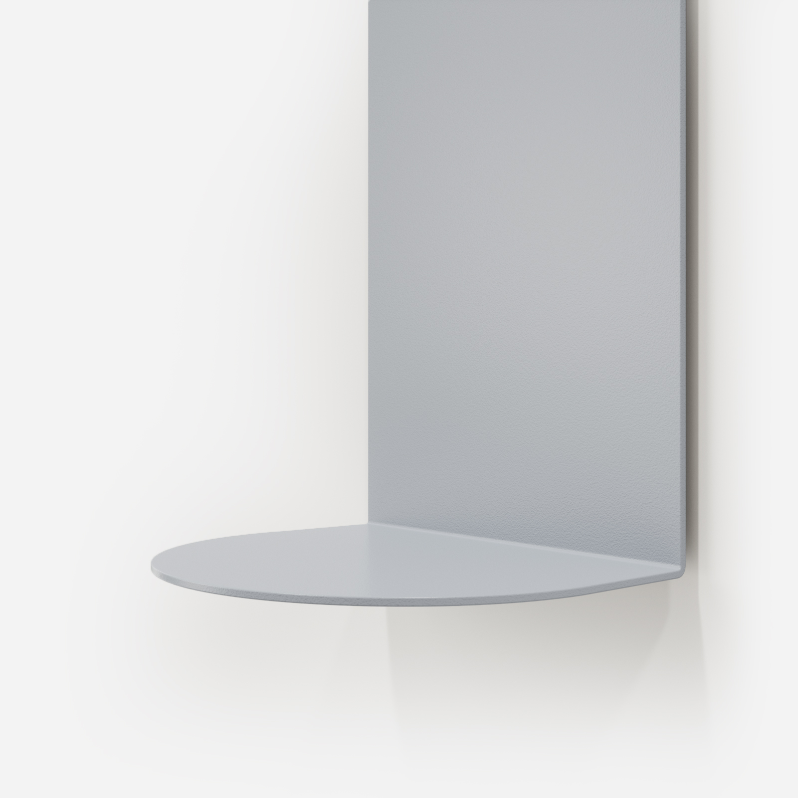 Metalowa szara półka Painter Grey Flow. Hogai.