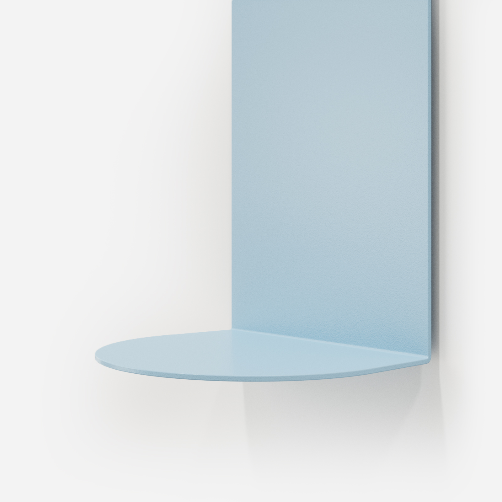 Metalowa błękitna półka Painter Baby Blue. Hogai.