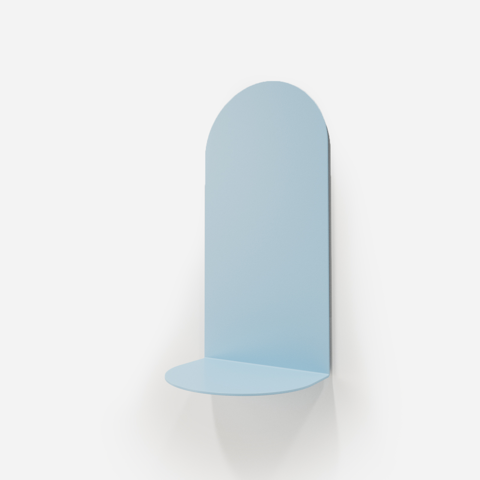 polka 11 | Hogai Metalowa błękitna półka painter baby blue. Hogai.