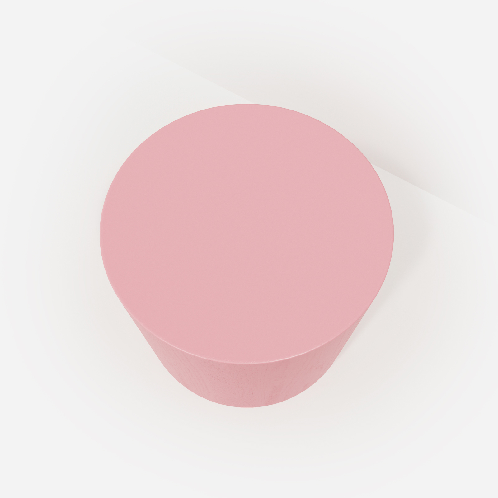 stolik maly 5-.0009 | Hogai Minimalistyczny stołek hogai pianist pink power w subtelnym i radosnym odcieniu jasnego różu.
