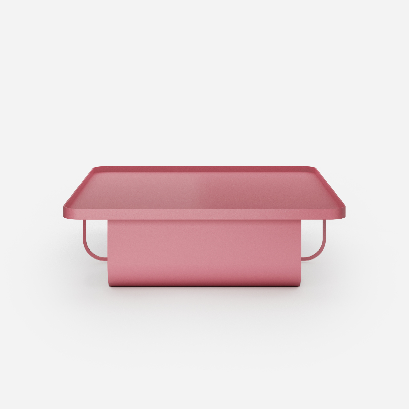 s8_2_9 | Hogai Różowy designerski stolik kawowy journalist pink power hogai – nowoczesny metalowy, o lekkiej i wyrafinowanej formie.