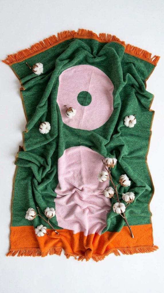 Hogai_blanke_Cotton_plants1 | Hogai Bawełniane koce premium hogai - certyfikat oeko tex